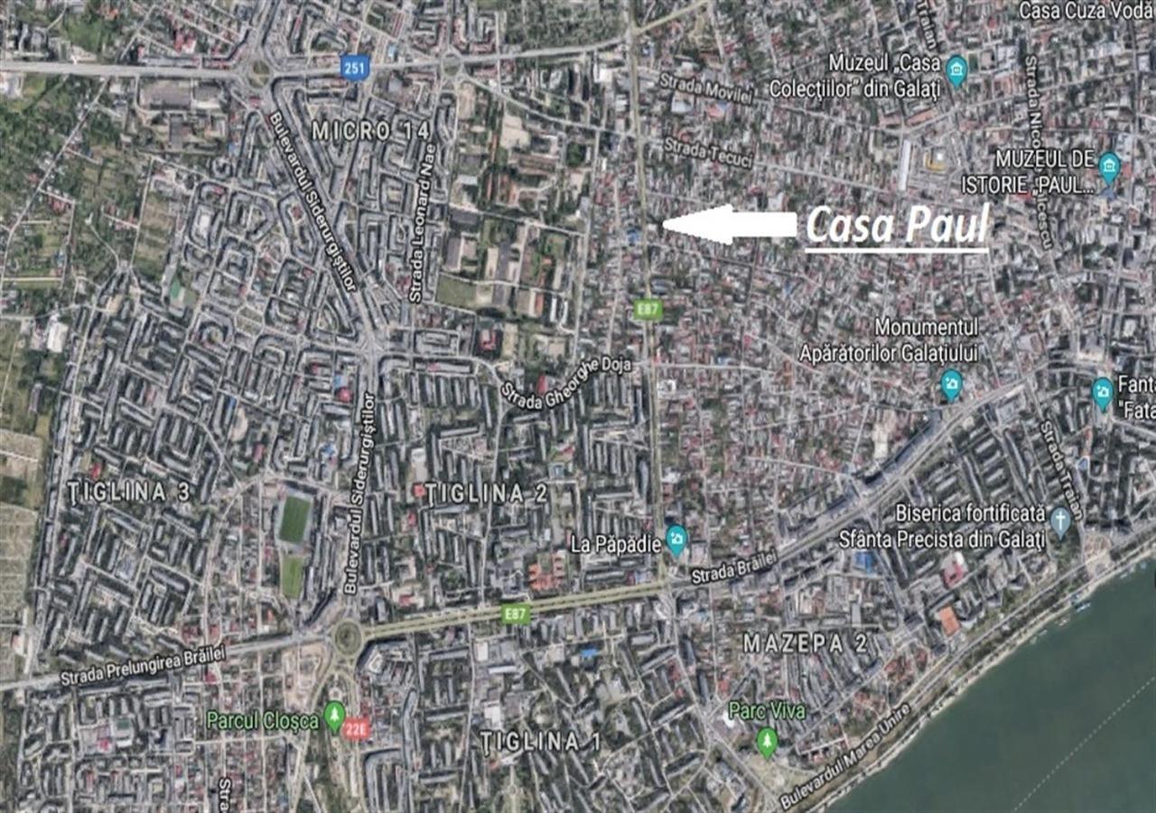 Casa Paul Otel Galaţi Dış mekan fotoğraf